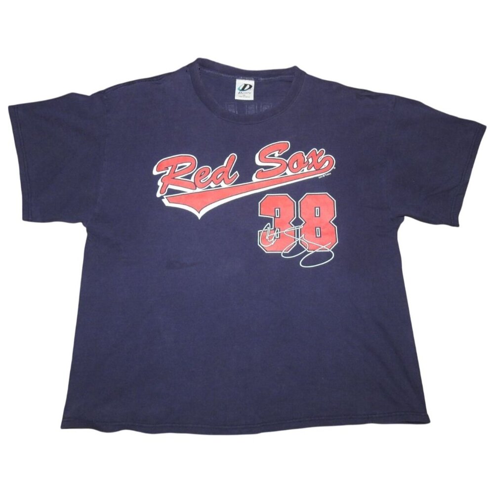 Vintage 2004 Boston Red Sox MLB Curt Schilling #38 Men's T-Shirt Adult XL